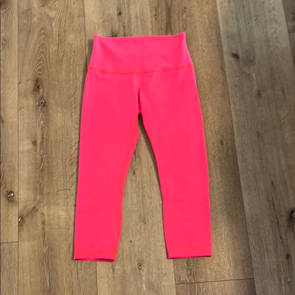 lululemon athletica Neon Pink Leggings